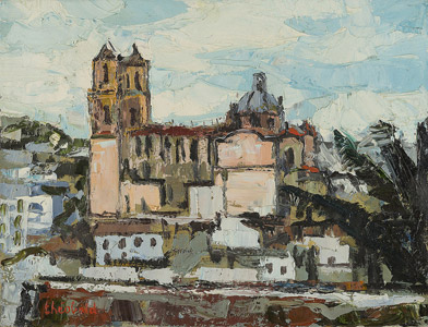 Evening in Taxco, Mexico