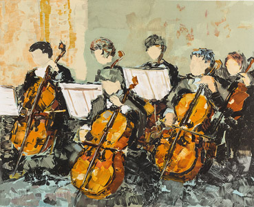 Les violoncelles